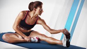 stretching